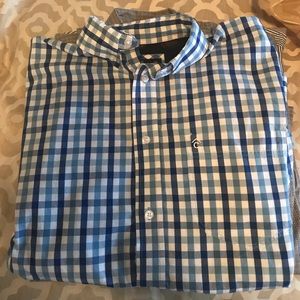never worn men’s long sleeve button down
